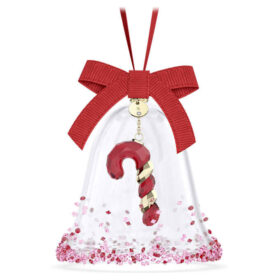 Holiday Cheers Dulcis klokkeornament, rød