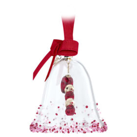 Holiday Cheers Dulcis klokkeornament, rød