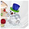Holiday Cheers-tre- og snømann-kulepynt