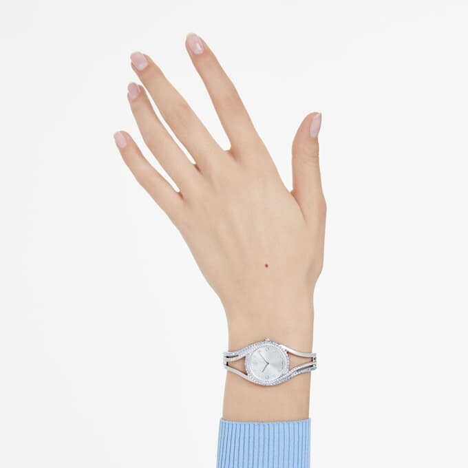 Hyperbola armbåndsur, sveitsiskprodusert, metallarmbånd, sølvfarget, rustfritt stål Hyperbola armbåndsur, sveitsiskprodusert, metallarmbånd, sølvfarget, rustfritt stål