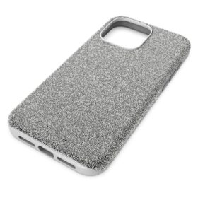 Høyt smarttelefonetui til iPhone® 15 Pro Max, sølvfarget