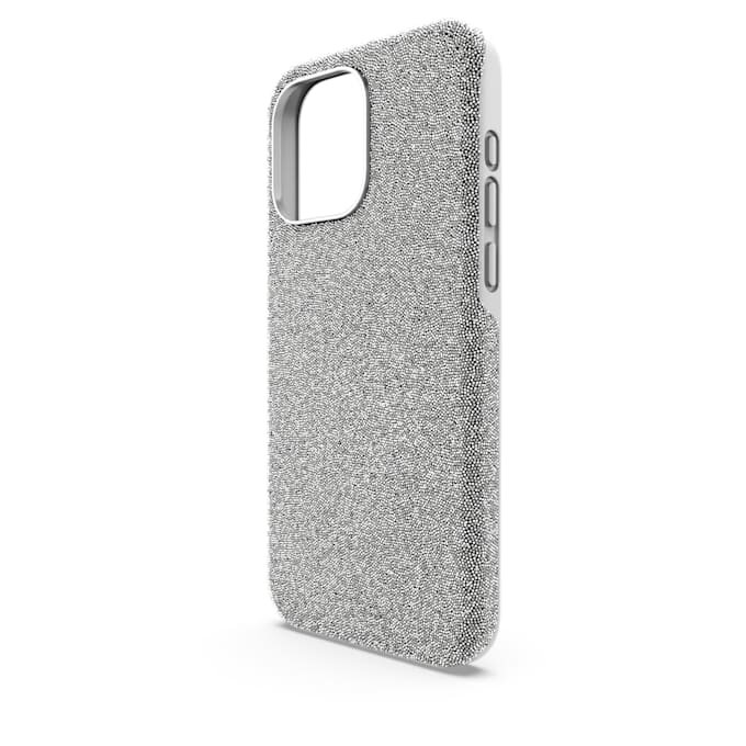 Høyt smarttelefonetui til iPhone® 15 Pro Max, sølvfarget Høyt smarttelefonetui til iPhone® 15 Pro Max, sølvfarget