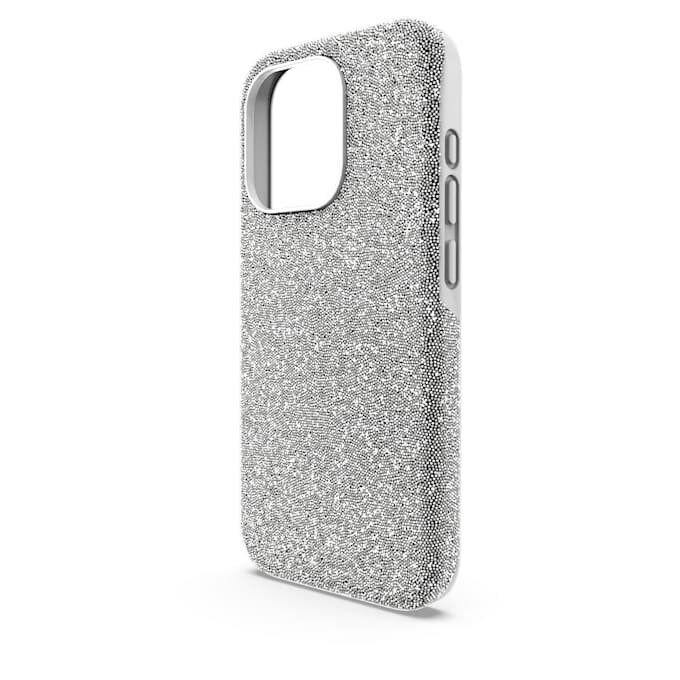 Høyt smarttelefonetui til iPhone® 15 Pro, sølvfarget Høyt smarttelefonetui til iPhone® 15 Pro, sølvfarget