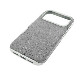 Høyt smarttelefonetui til iPhone® 17 Pro, sølvfarget