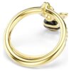 Idyllia-motivring med blandede slipninger, bie, flerfarget, gullfarget Idyllia-motivring med blandede slipninger, bie, flerfarget, gullfarget