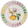 Idyllia serveringsplate i porselen, krystalltrykk-motiv, fluesnapper, flerfarget Idyllia serveringsplate i porselen, krystalltrykk-motiv, fluesnapper, flerfarget