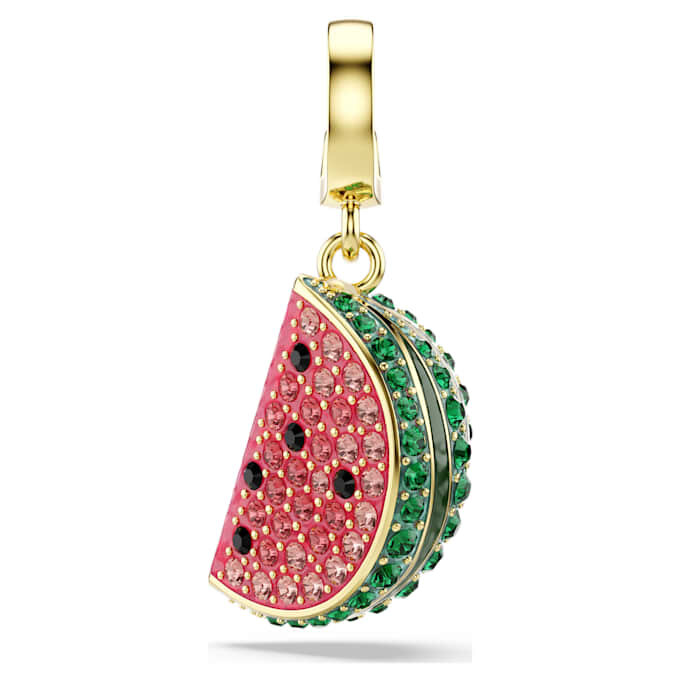 Idyllia-smykke med blandede slipinger, vannmelon, flerfarget, gullbelagt Idyllia-smykke med blandede slipinger, vannmelon, flerfarget, gullbelagt