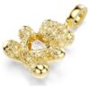 Idyllia-smykke med blandede slipninger, bamse, gullfarget, gullbelagt Idyllia-smykke med blandede slipninger, bamse, gullfarget, gullbelagt