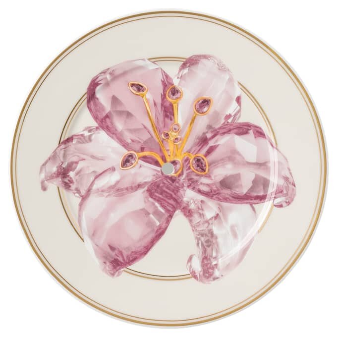Idyllia éTagèRe porselen, krystalltrykk-motiv, Lily Citron, liten, flerfarget Idyllia éTagèRe porselen, krystalltrykk-motiv, Lily Citron, liten, flerfarget