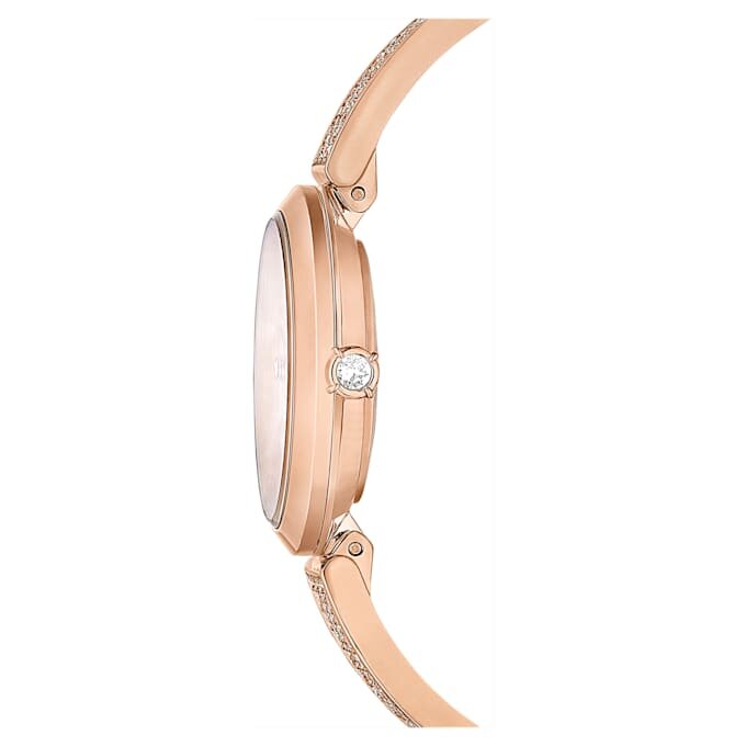 Illumina-klokke, sveitsiskprodusert, metallarmbånd, rosagullfarget, rosagullfarget finish Illumina-klokke, sveitsiskprodusert, metallarmbånd, rosagullfarget, rosagullfarget finish