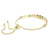 Imber-armbånd med blandede runde slipninger, hvitt, gullbelagt Imber-armbånd med blandede runde slipninger, hvitt, gullbelagt