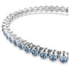 Imber Emily tennisarmbånd, rundslipt, blå, rhodiumbelagt Imber Emily tennisarmbånd, rundslipt, blå, rhodiumbelagt