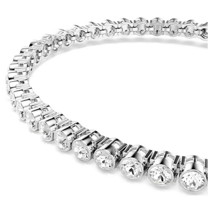 Imber Emily tennisarmbånd, rundslipt, hvitt, rhodiumbelagt Imber Emily tennisarmbånd, rundslipt, hvitt, rhodiumbelagt