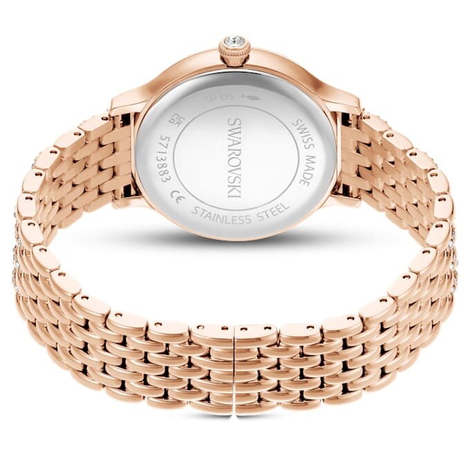 Imber-klokke, sveitsiskprodusert, metallarmbånd, rosagullfarget, rosagullfarget finish Imber-klokke, sveitsiskprodusert, metallarmbånd, rosagullfarget, rosagullfarget finish