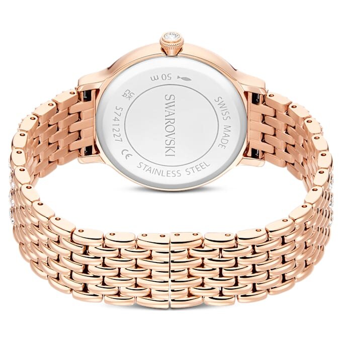 Imber-klokke, sveitsiskprodusert, metallarmbånd, rosagullfarget, rosagullfarget finish Imber-klokke, sveitsiskprodusert, metallarmbånd, rosagullfarget, rosagullfarget finish