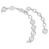 Imber tennisarmbånd med rundslipte krystaller, hvitt, rhodiumbelagt Imber tennisarmbånd med rundslipte krystaller, hvitt, rhodiumbelagt