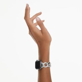 Kjedestropp til Apple Watch® 40 mm og 41 mm, sølvfarget, rustfritt stål