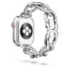 Kjedestropp til Apple Watch® 40 mm og 41 mm, sølvfarget, rustfritt stål
