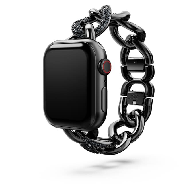 Kjedestropp til Apple Watch® 40 mm og 41 mm, svart, svart finish Kjedestropp til Apple Watch® 40 mm og 41 mm, svart, svart finish