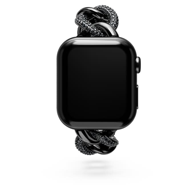 Kjedestropp til Apple Watch® 40 mm og 41 mm, svart, svart finish Kjedestropp til Apple Watch® 40 mm og 41 mm, svart, svart finish
