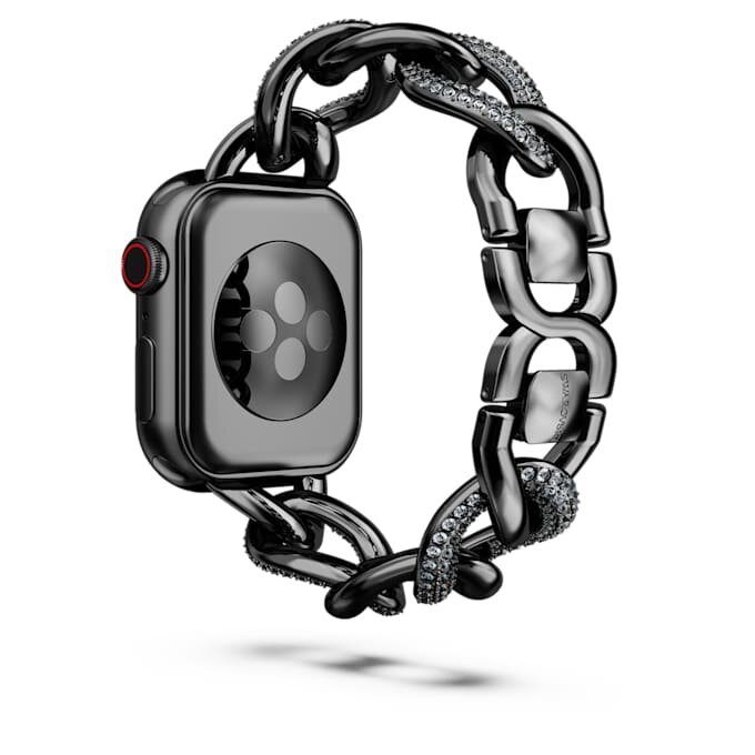 Kjedestropp til Apple Watch® 40 mm og 41 mm, svart, svart finish Kjedestropp til Apple Watch® 40 mm og 41 mm, svart, svart finish