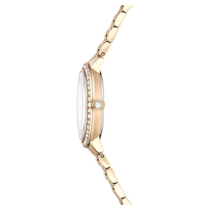 Matrix 3-Link-klokke, sveitsiskprodusert, metallarmbånd, gullfarget, champagnegullfarget finish Matrix 3-Link-klokke, sveitsiskprodusert, metallarmbånd, gullfarget, champagnegullfarget finish