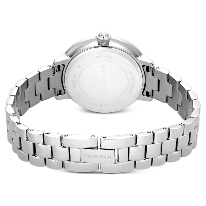 Matrix 3-Link-klokke, sveitsiskprodusert, metallarmbånd, sølvfarget, rustfritt stål Matrix 3-Link-klokke, sveitsiskprodusert, metallarmbånd, sølvfarget, rustfritt stål