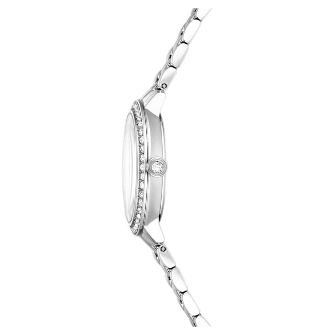Matrix 3-Link-klokke, sveitsiskprodusert, metallarmbånd, sølvfarget, rustfritt stål Matrix 3-Link-klokke, sveitsiskprodusert, metallarmbånd, sølvfarget, rustfritt stål