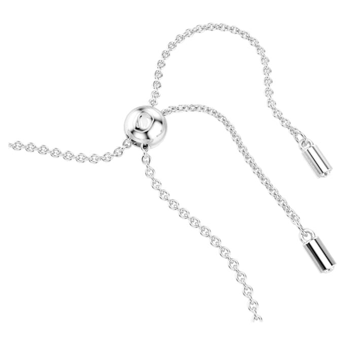 Matrix-armbånd med blandede slipninger, blått, rhodiumbelagt Matrix-armbånd med blandede slipninger, blått, rhodiumbelagt