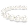 Matrix-armbånd med krystallperler, hvitt, rhodiumbelagt Matrix-armbånd med krystallperler, hvitt, rhodiumbelagt
