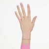 Matrix-armbånd med pæreformet sliping, rosa, gullbelagt Matrix-armbånd med pæreformet sliping, rosa, gullbelagt