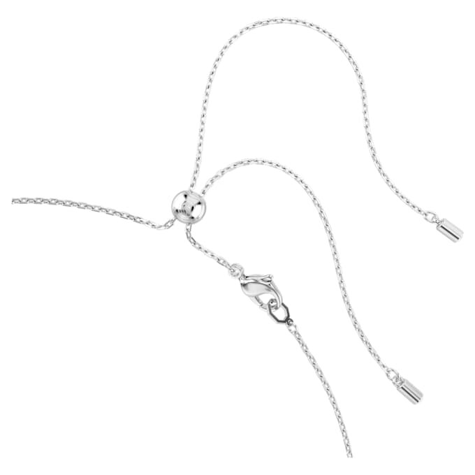 Matrix-choker med blandede slipninger, blå, rhodiumbelagt Matrix-choker med blandede slipninger, blå, rhodiumbelagt