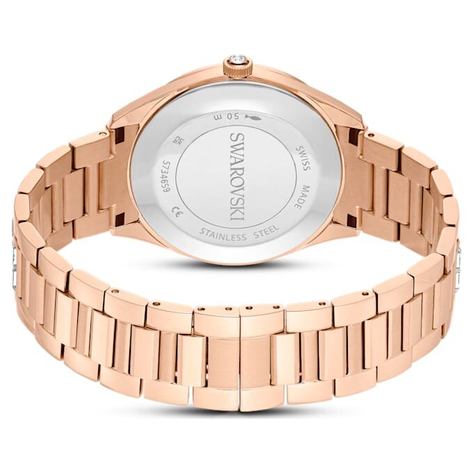 Matrix Date-klokke, sveitsiskprodusert, metallarmbånd, rosagullfarget, rosagullfarget finish Matrix Date-klokke, sveitsiskprodusert, metallarmbånd, rosagullfarget, rosagullfarget finish