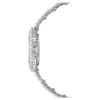 Matrix Octagon-klokke med baguetteslipte steiner, metallarmbånd, sølvfarget, rustfritt stål Matrix Octagon-klokke med baguetteslipte steiner, metallarmbånd, sølvfarget, rustfritt stål