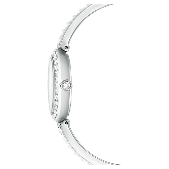 Matrix Pearl armbåndsur, sveitsiskprodusert, krystallarmbånd, hvitt, rustfritt stål Matrix Pearl armbåndsur, sveitsiskprodusert, krystallarmbånd, hvitt, rustfritt stål