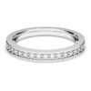 Matrix-ring, hvit, rhodiumbelagt Matrix-ring, hvit, rhodiumbelagt