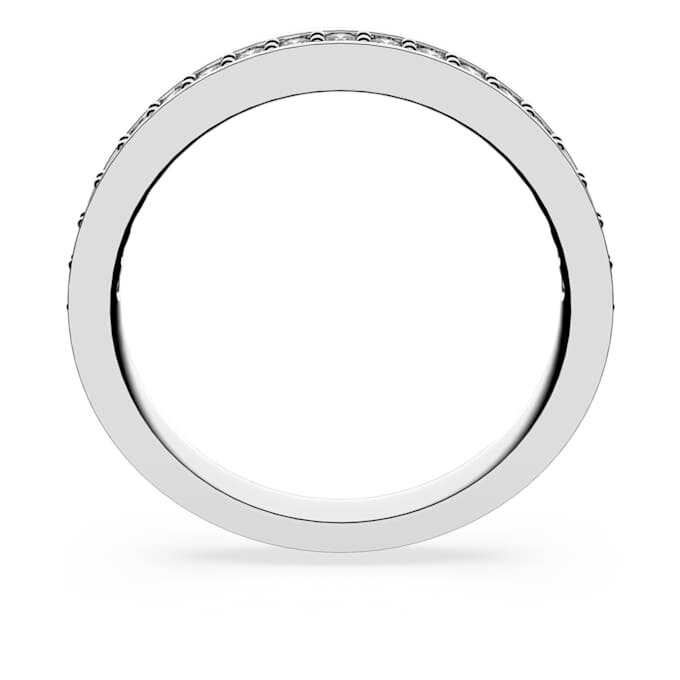 Matrix-ring, hvit, rhodiumbelagt Matrix-ring, hvit, rhodiumbelagt