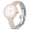 Matrix Tennis 7-Link-klokke, sveitsiskprodusert, metallarmbånd, rosagullfarget, blandet metallfinish Matrix Tennis 7-Link-klokke, sveitsiskprodusert, metallarmbånd, rosagullfarget, blandet metallfinish