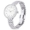 Matrix Tennis 7-Link-klokke, sveitsiskprodusert, metallarmbånd, sølvfarget, rustfritt stål Matrix Tennis 7-Link-klokke, sveitsiskprodusert, metallarmbånd, sølvfarget, rustfritt stål