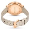Matrix Tennis Chrono-klokke, sveitsiskprodusert, lærrem, beige, rosagullfarget finish Matrix Tennis Chrono-klokke, sveitsiskprodusert, lærrem, beige, rosagullfarget finish