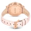 Matrix Tennis Chrono-klokke, sveitsiskprodusert, lærrem, rosa, rosagullfarget finish Matrix Tennis Chrono-klokke, sveitsiskprodusert, lærrem, rosa, rosagullfarget finish