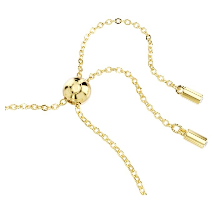 Matrix tennisarmbånd med blandede slipinger, karamell, gullbelagt Matrix tennisarmbånd med blandede slipinger, karamell, gullbelagt