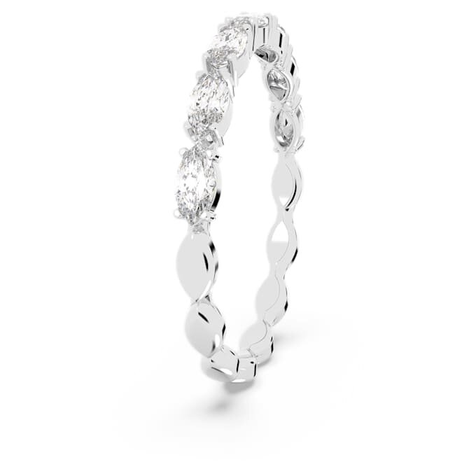 Matrix Vittore-ring, marquise-slipt, hvit, rhodiumbelagt Matrix Vittore-ring, marquise-slipt, hvit, rhodiumbelagt