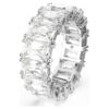 Matrix Vittore-ring med baguetteslipte steiner, hvit, rhodiumbelagt Matrix Vittore-ring med baguetteslipte steiner, hvit, rhodiumbelagt