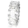 Matrix Vittore-ring med baguetteslipte steiner, hvit, rhodiumbelagt Matrix Vittore-ring med baguetteslipte steiner, hvit, rhodiumbelagt