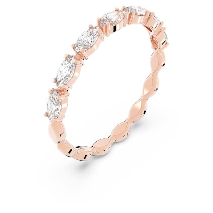 Matrix Vittore-ring med marquise-slipning, hvit, rosagullbelagt Matrix Vittore-ring med marquise-slipning, hvit, rosagullbelagt