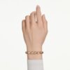 Millenia-armbånd med åttekantet slipeform, karamellfarge, gullbelagt