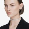 Millenia-choker med åttekantet slipning, hvit, rhodiumbelagt Millenia-choker med åttekantet slipning, hvit, rhodiumbelagt