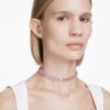 Millenia-choker med åttekantet slipning, lilla, gullbelagt Millenia-choker med åttekantet slipning, lilla, gullbelagt