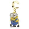 Minions Bob-smykke med pavé, flerfarget, gullbelagt Minions Bob-smykke med pavé, flerfarget, gullbelagt